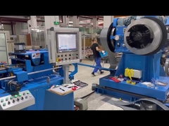 Dayanıklılık Çelik Uzunlukta Kesme Makinesini Açmak Düzleştirme Bobin Kesme Makinesini