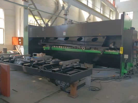 16 mm Kalınlık Bilgisayar Sayısal Kontrol Hidrolik Kırma Makinesi CNC Kontrol Sistemi Dayanıklı Endüstriyel Metal Kesicisi