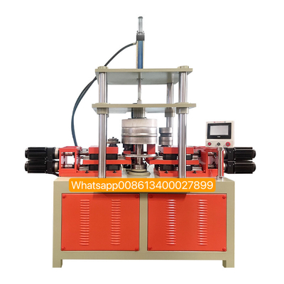 CNC Servo Düzensiz Kenar Kesme Ve Yuvarlama Makinesi Metal Dönüştürme Konik Güçlendirme Dönüştürme Ekipmanı