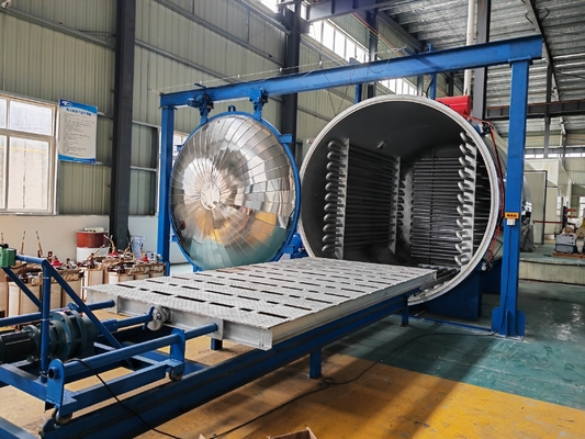 Güç transformatörü için yuvarlak şekilli vakum kurutma tankı