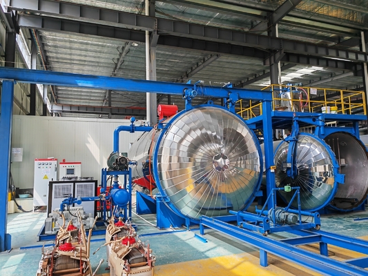 Güç transformatörü için yuvarlak şekilli vakum kurutma tankı