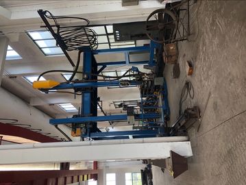 Yüksek Hızlı vida boru yapım makinesi 18m/min Omron kontrolü